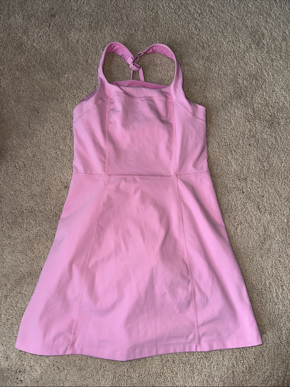 abercrombie kids Pink Sleeveless dress with built in shorts